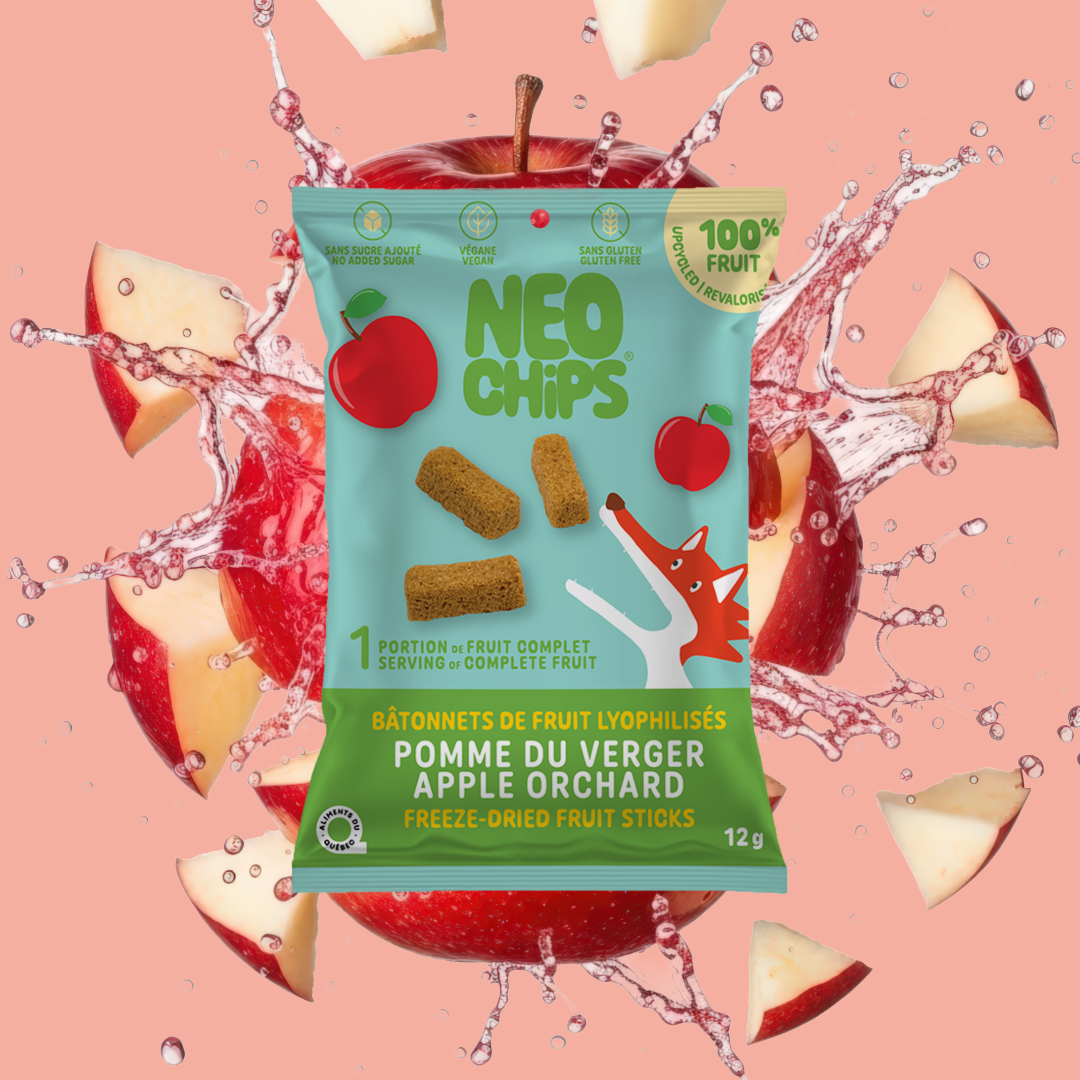 Bâtonnets pomme du verger