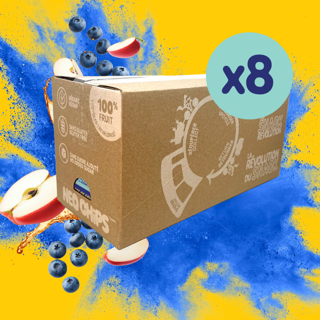 Bâtonnets pomme & bleuet sauvage